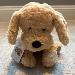 Warmies Plush Cream Dog Toy